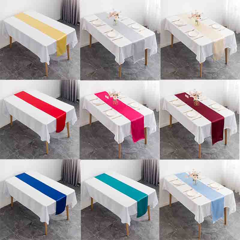 Christmas Table Runner - 12X108 Inch Satin Wedding Tafellopers Voor