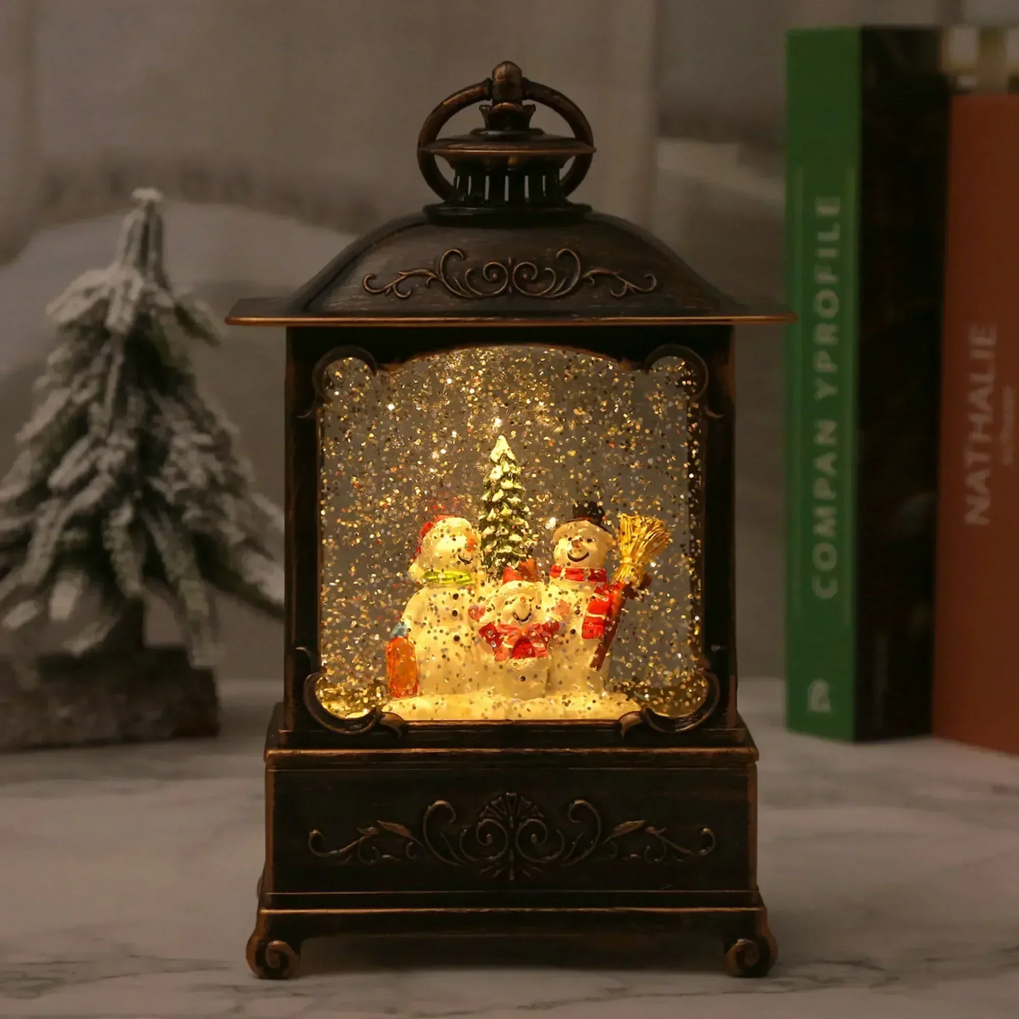 Kerst Sneeuwbol Lantaarn Muzie - Snow Globe Musical recensie en prijs