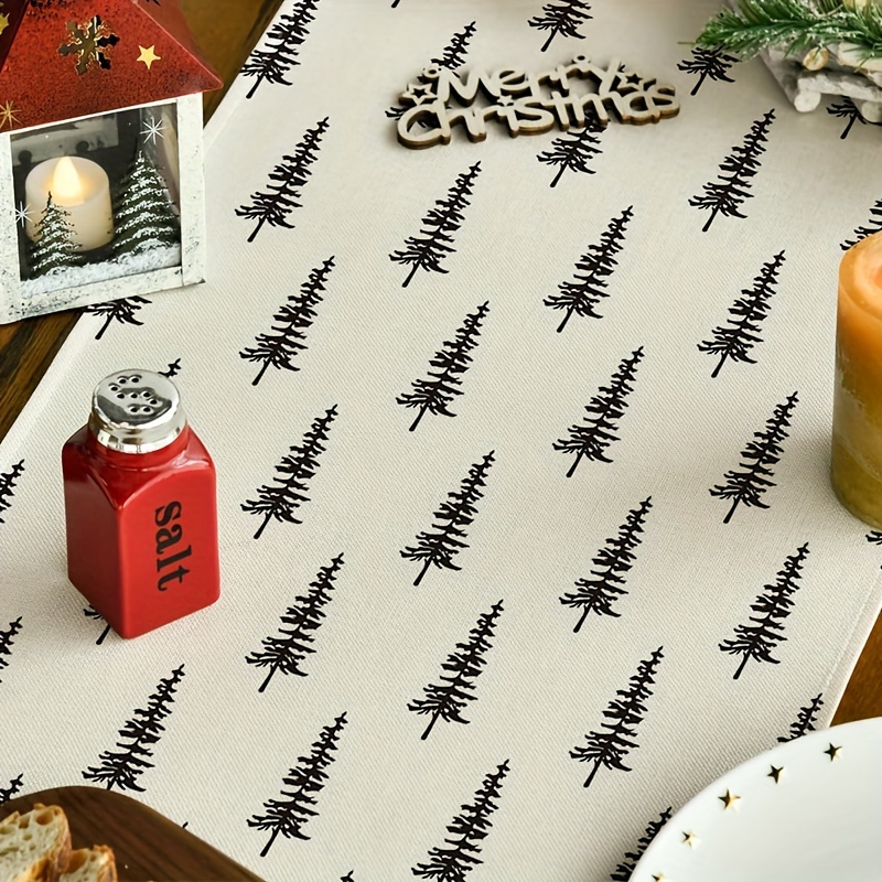 Eenvoudige kerstboom tafellope - Christmas Table Runner recensie en prijs