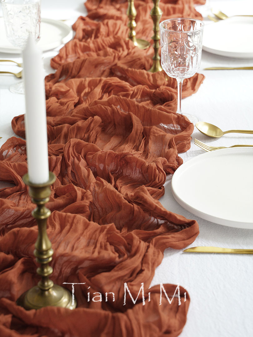 Semi-Doorschijnende Gaas Tafel - Christmas Table Runner recensie en prijs