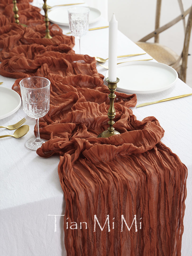 Semi-Doorschijnende Gaas Tafel - Christmas Table Runner recensie en prijs