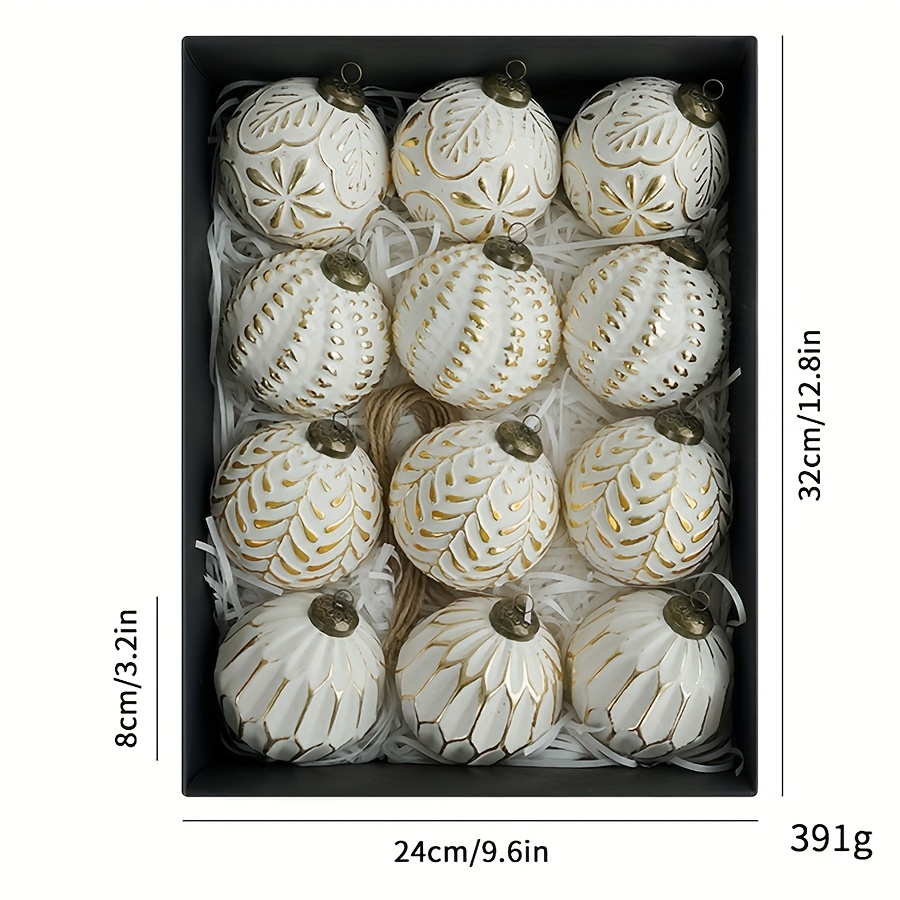 12PC 8cm antieke plastic kerst - Ornament Ball Set recensie en prijs