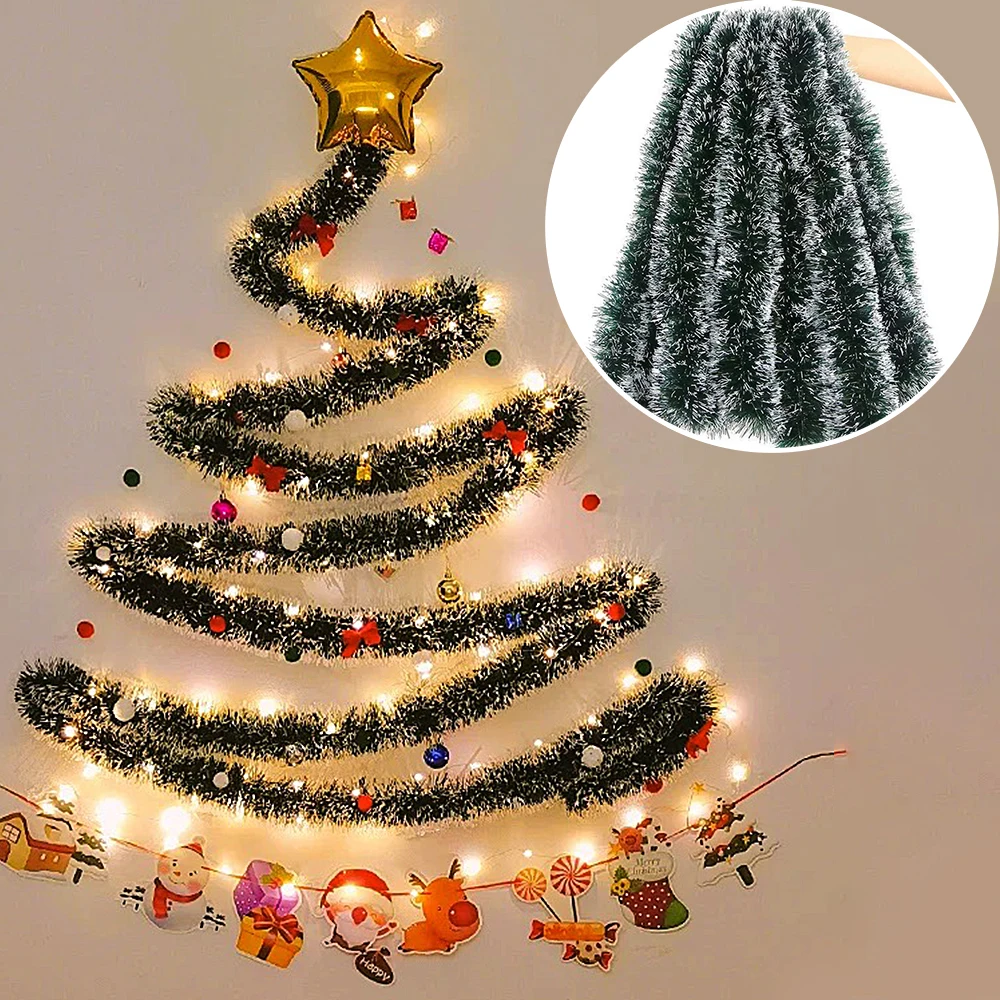 1/3/5 STUKS 2M Metallic Groen  - Tinsel Garland Decoration recensie en prijs