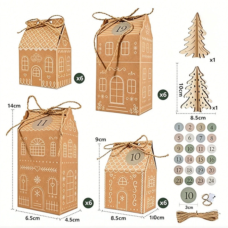 Kerstcadeaudozen Adventskalend - Advent Calendar Gift recensie en prijs