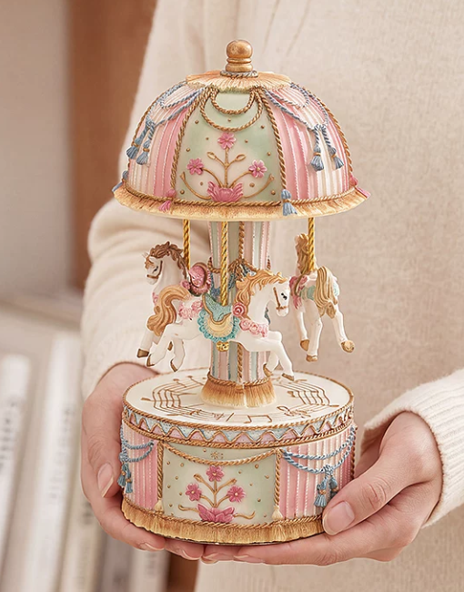 Carrousel muziekdoos sneeuwbal - Snow Globe Musical recensie en prijs