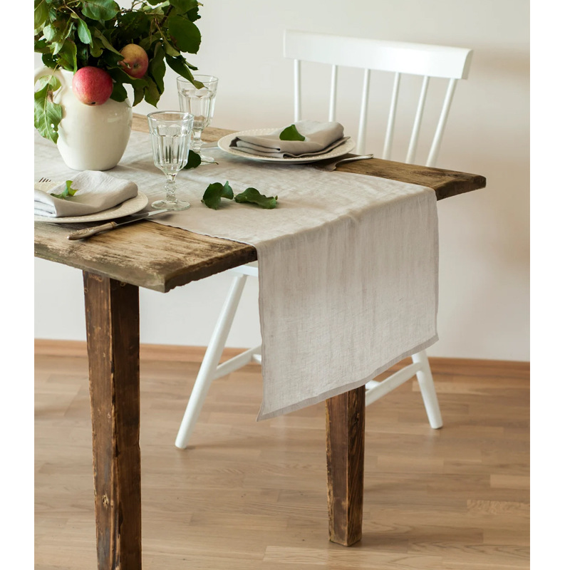 100% linnen, stonewashed tafel - Christmas Table Runner recensie en prijs